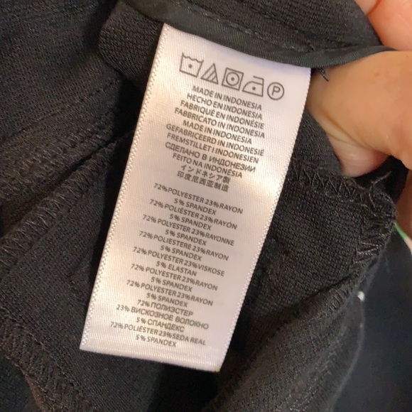 Michael Kors Ponte Knit Black Pants - Picture 10 of 10